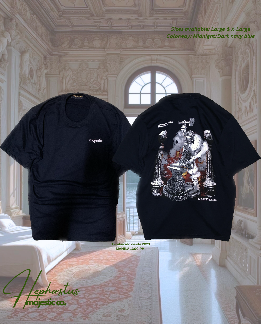 Hephaestus (Dark Navy Blue)