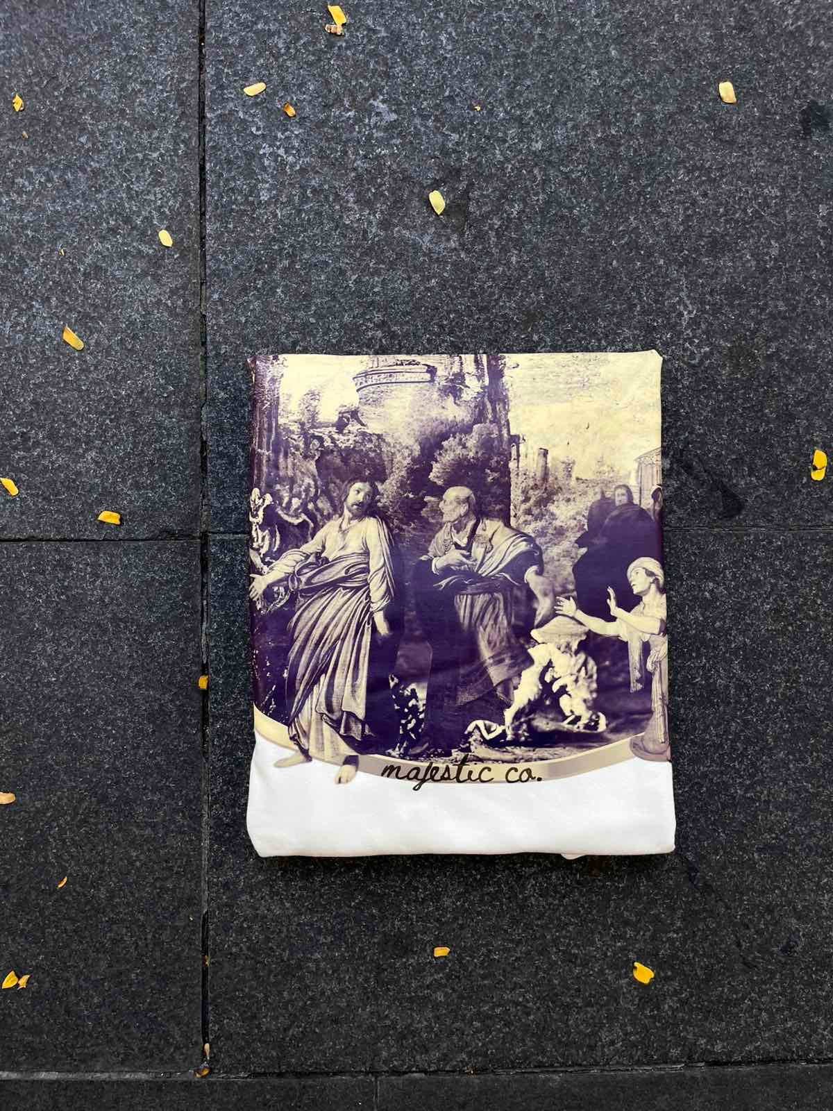 Christ and Woman of Canaan (Chalk)