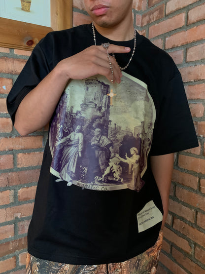 Christ and Woman of Canaan (Charcoal)